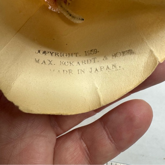 Shiny Brite 5 Kitsch Christmas Angels Ornaments Max Eckardt  1959 Japan Paper - Picture 8 of 9